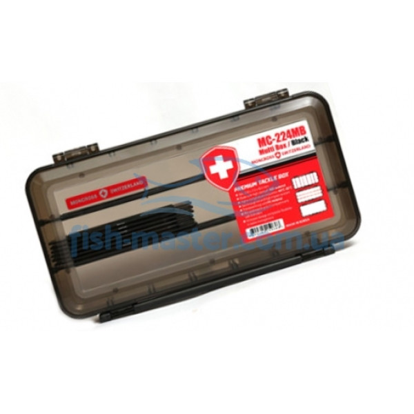 Коробка для приманок Moncross MC-224MB Black Коробка для приманок Moncross MC-224MB Black