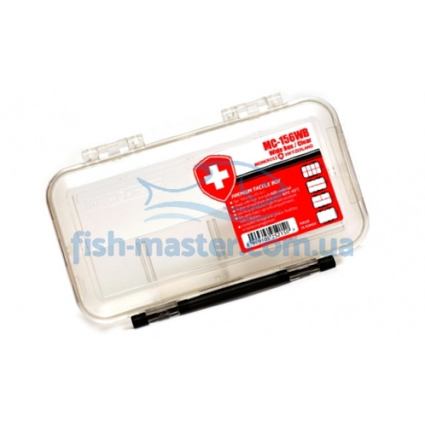 Коробка для приманок Moncross MC-156WB Clear Коробка для приманок Moncross MC-156WB Clear