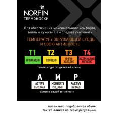 Norfin Norfin Balance Winter Hiking Crew T2M р.L (42-44)