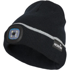 Шапка вязаная Norfin Discovery LED с съемным фонариком р.L