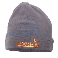 Шапка флисовая Norfin (серая) FLEECE L