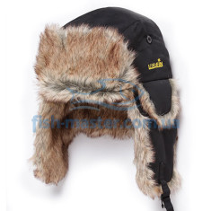 Шапка-ушанка Norfin  на искуств. меху (чёрная) USHANKA XL