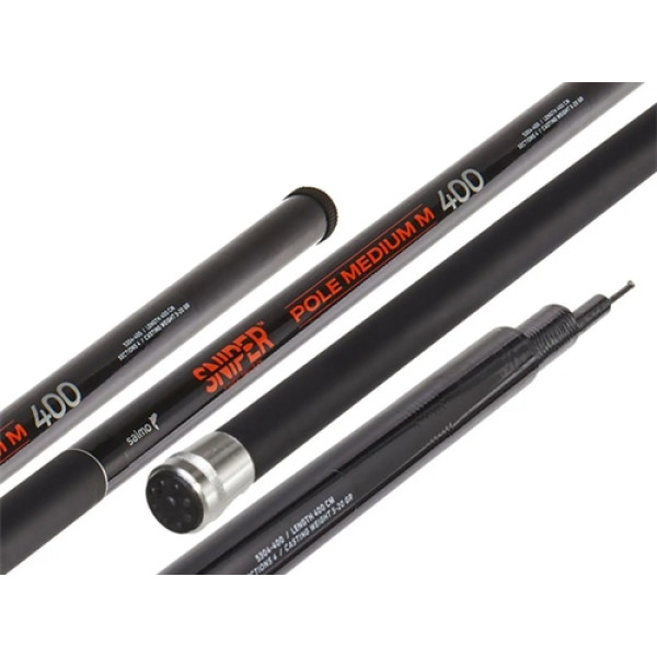 Удилище поплавочное без колец Salmo SNIPER POLE MEDIUM M 5 m 5-20 g (5304-500)
