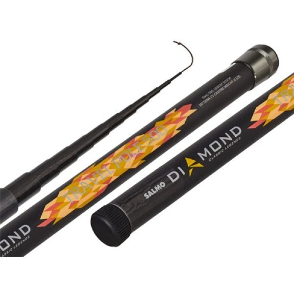 Удилище поплавочное без колец Salmo Diamond TRAVEL POLE 5 m 2-12 g (5441-500)