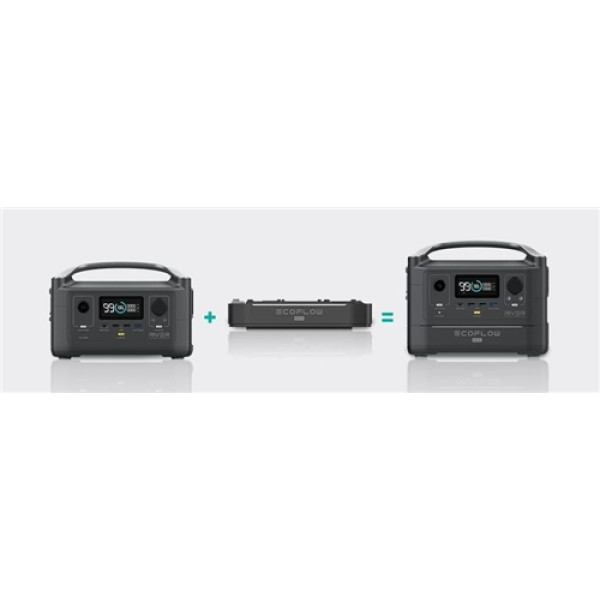 Додаткова батарея EcoFlow RIVER Extra Battery (288 Вт·год) Додаткова батарея EcoFlow RIVER Extra Battery (288 Вт·год)