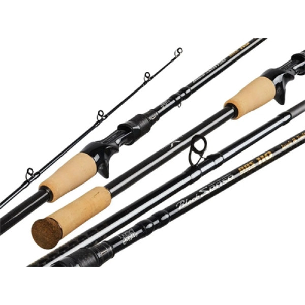 Удилище кастинговое Lucky John BLACK SENSE BBS JERK & TWITCH 150 50-150g 2.26m (LJBSBBS-752XHEFC)