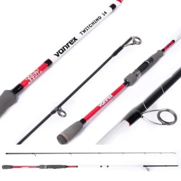 Удилище спиннинговое Lucky John Vanrex TWITCHING 28 7-28g 2.23m (LJVT-742MEF)