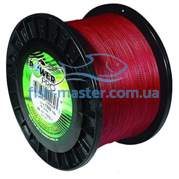 Шнур Power Pro 1370m Red  0.43mm 48kg/106lb