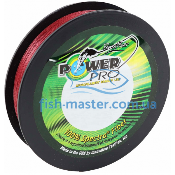 Шнур Power Pro 135m Red 0.19mm 13kg/28.6lb