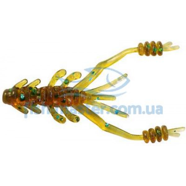 Силикон Reins RING SHRIMP 2" 565 Motor Oil Green Flake 12шт						