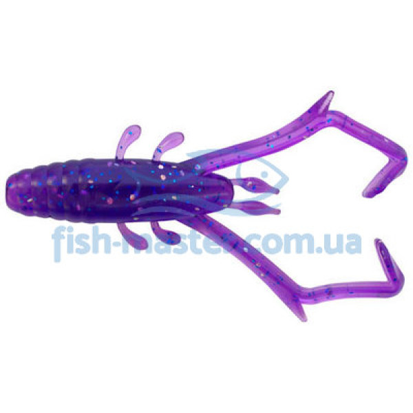 Силикон Reins DELTA SHRIMP 567 Lilac silver and blue flake 12 шт