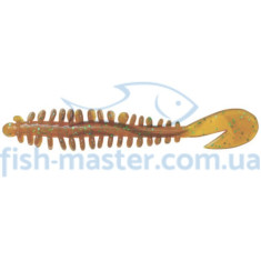 Силикон Reins ROCKVIBE GRUB 4" 565 Motor oil green flake 8 шт