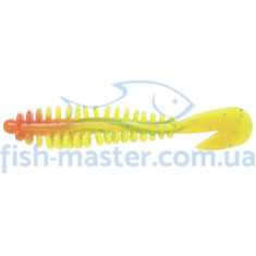 Силикон Reins ROCKVIBE GRUB 4" 308 Marble chart orange 8 шт