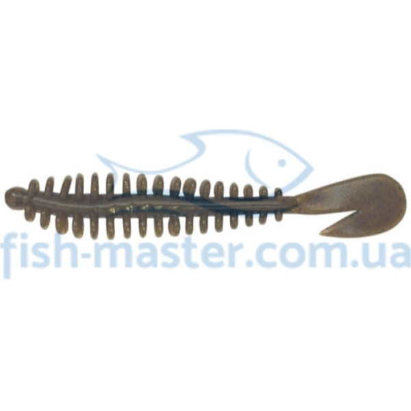 Силикон Reins ROCKVIBE GRUB 4" 002 Green Pumpkin 8 шт