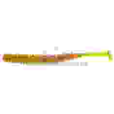Silicone Reins AJI ADDER SHAD 3 '' 565 Motor oil green flake 8 pcs						