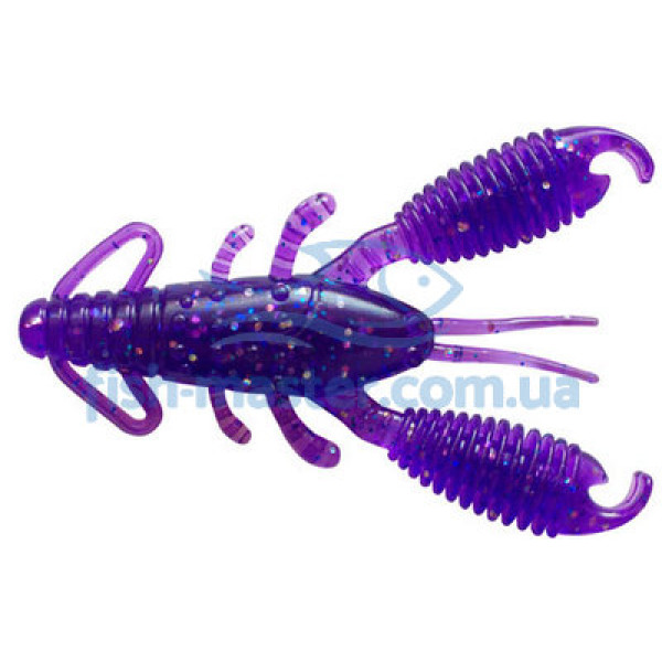 Силикон Reins RING CRAW MINI 2.5" 567 Lilac silver and blue flake 10 шт