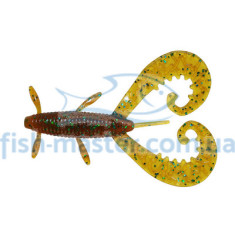 Силикон Reins G TAIL TWIN 3" 565 Motor Oil Green Flake 8 шт		