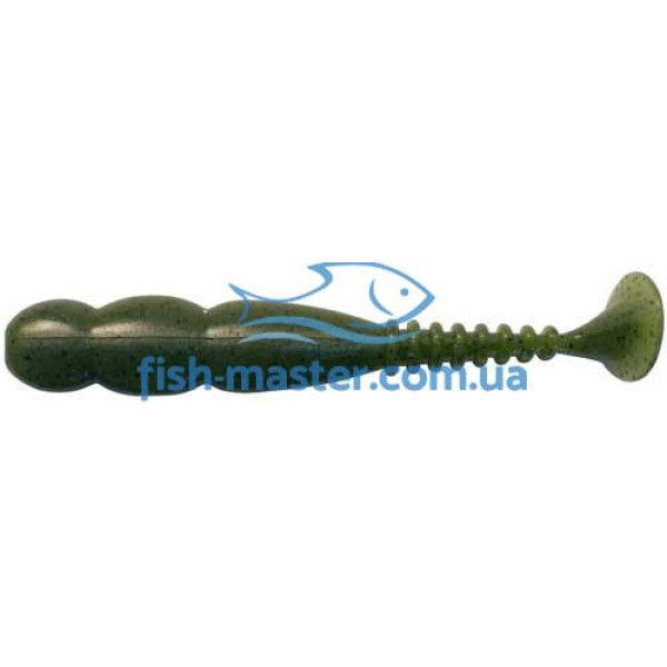 Силикон Reins FAT ROCKVIBE SHAD 4" 001 Watermelon Seed 6шт