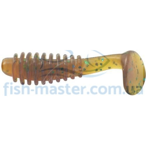 Силикон Reins Bubbling Shad 2" 565 Motor Oil Green Flake 12шт