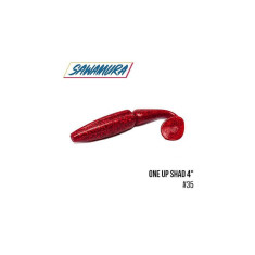 Силикон Sawamura One'Up Shad 4" (6шт/упак.)#035