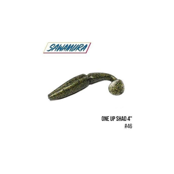 Силикон Sawamura One'Up Shad 2" (9шт/упак.)#046