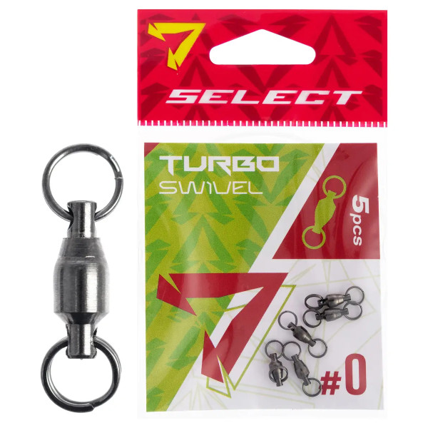 Вертлюжок Select Turbo Swivel #0 (5 шт/уп)