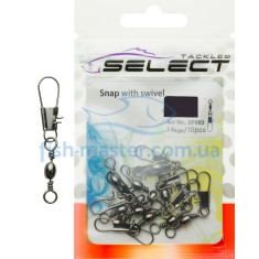 Вертлюжок с застежкой Select SF003 size 16, 10 шт.