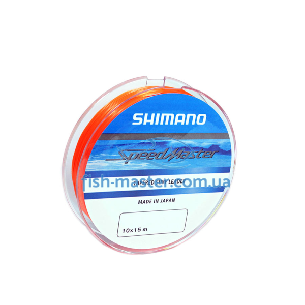 Шоклидер Shimano Speedmaster Tapered Surf Leader 10X15m 0.18-0.50mm 2.2-12.0kg