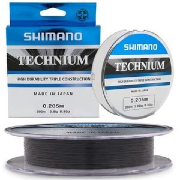 Волосінь Shimano Technium 200m 0.205 mm 3.8 kg