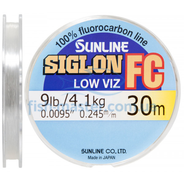 Флюорокарбон Sunline SIG-FC 30м 0.245мм 9lb/4.1кг поводковый