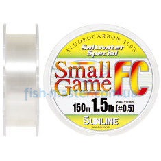 Флюорокарбон Sunline SWS Small Game FC 150м 0.117мм 1.5LB/0.7кг матч/тонущ.