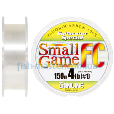Флюорокарбон Sunline SWS Small Game FC 150м 0.165мм 4.0LB/1.8кг матч/тонущ.