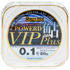 Леска Sunline Powerd Ayu Vip Plus 50м #0.1/0.052мм 0.32кг