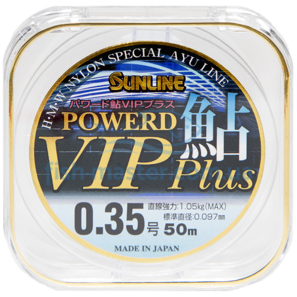 Леска Sunline Powerd Ayu Vip Plus 50м #0.35/0.097мм 1.05кг