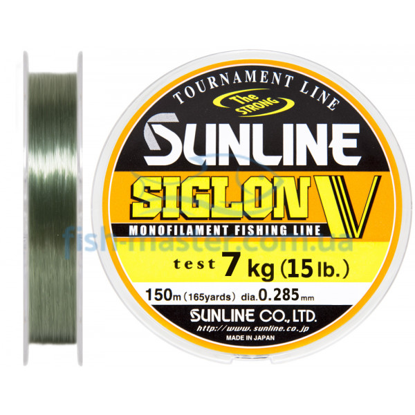 Леска Sunline Siglon V 150м #3/0.285мм 7кг