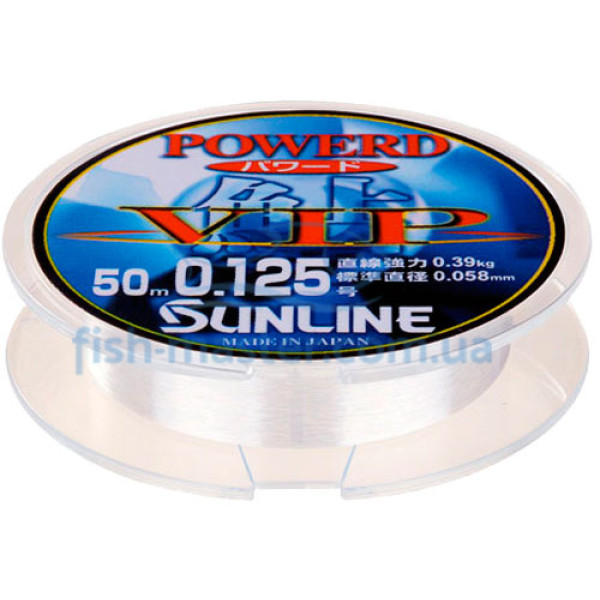 Леска Sunline POWERD AYU VIP 50м #0.1/0.053мм 0.27кг