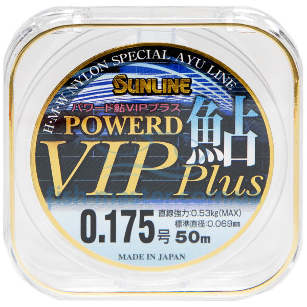 Леска Sunline Powerd Ayu Vip Plus 50м #0.175/0.069мм 0.53кг