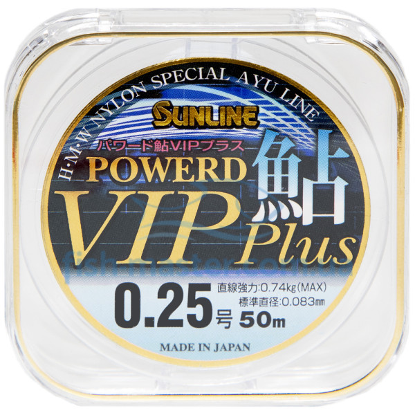 Леска Sunline Powerd Ayu Vip Plus 50м #0.25/0.083мм 0.74кг
