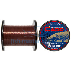 Леска Sunline SIGLON CARP 1000м (коричн.) 0.28мм 5.5кг