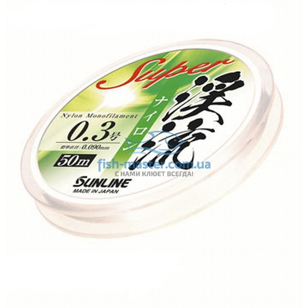 Леска Sunline Super Keiryu NEW 50m #0.4/0.104mm