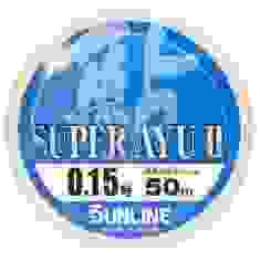 Леска Sunline Super Ayu II 50м HG #0.15 0.064мм 0.38кг