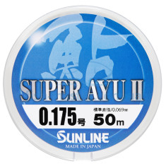 Леска Sunline Super Ayu II 50м HG #0.175 0.069мм 0.42кг