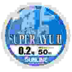 Леска Sunline Super Ayu II 50м HG #0.2 0.074мм 0.5кг
