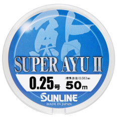 Леска Sunline Super Ayu II 50м HG #0.25 0.083мм 0.62кг