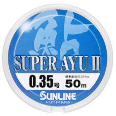 Леска Sunline Super Ayu II 50м HG #0.35 0.098мм 0.86кг