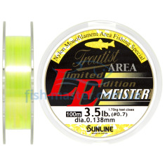 Line Sunline Troutist Area LE Meister 100m # 0.7 / 0.138mm 1.75kg Line Sunline Troutist Area LE Meister 100m # 0.7 / 0.138mm 1.75kg