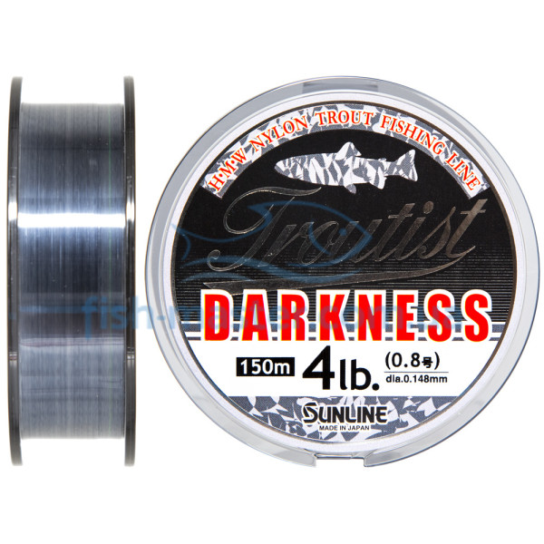 Леска Sunline Troutist Darkness HG 150м #0.8/0.148мм 2кг