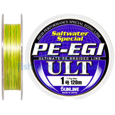 Cord Sunline PE-EGI ULT 120m # 1.0 / 0.165mm 7.7kg