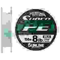 Cord Sunline New Super PE 150m (blue) # 0.8 / 0.148mm 8LB / 4kg