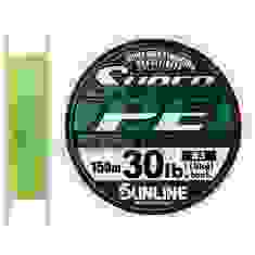 Cord Sunline New Super PE 150m (salad) # 3.0 / 0.285mm 30LB / 15kg